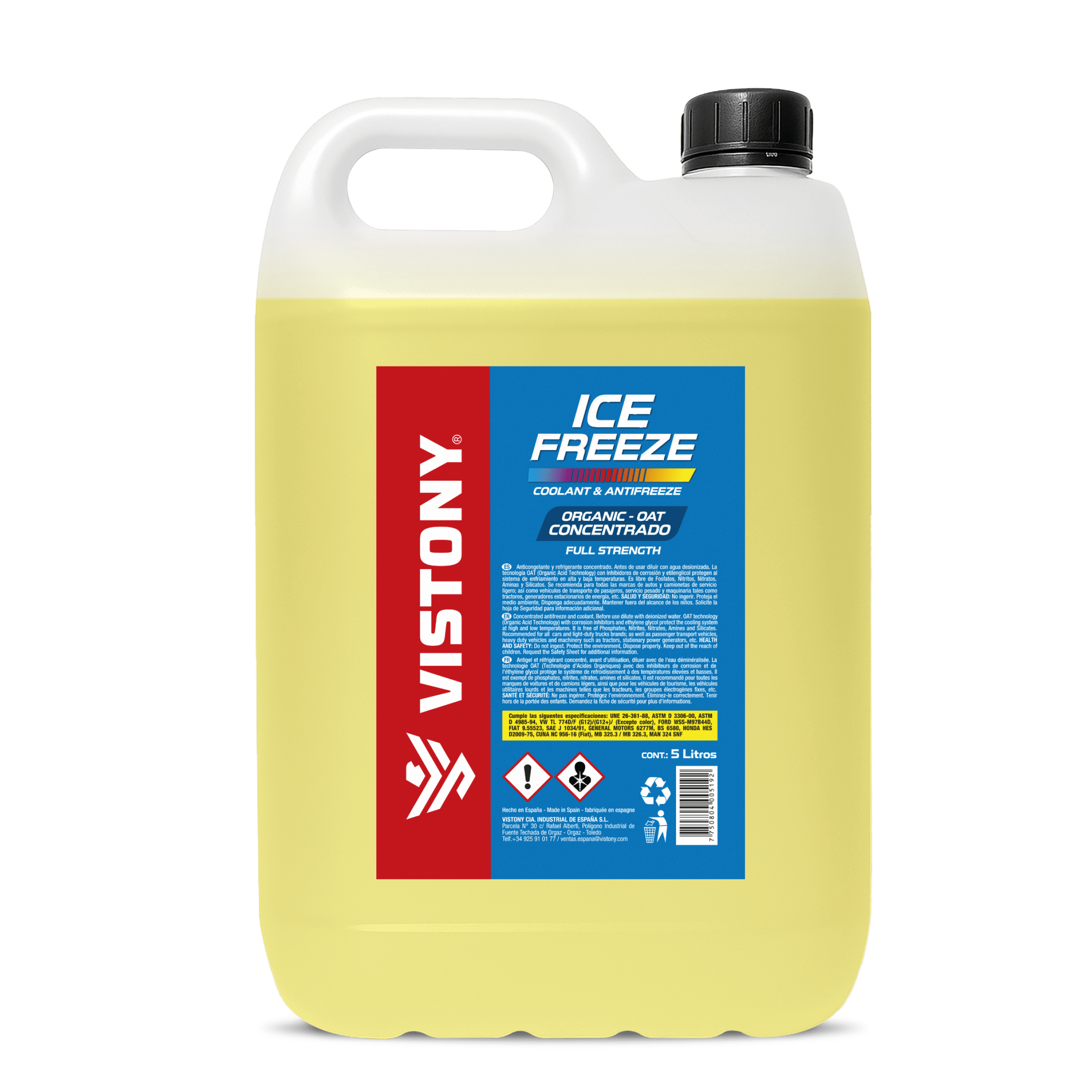 ICE FREEZE ORGÁNICO OAT CONCENTRATE 96%